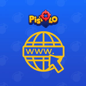 Logo Pistolo z ikoną sieci WWW